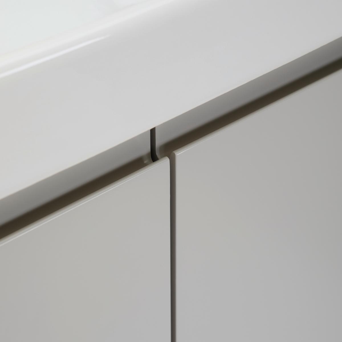 ŁAZIENKA COAST - biały wysoki połysk/kaszmir, Modern, materiał drewnopochodny/ceramika (60/140/22cm) - MID.YOU