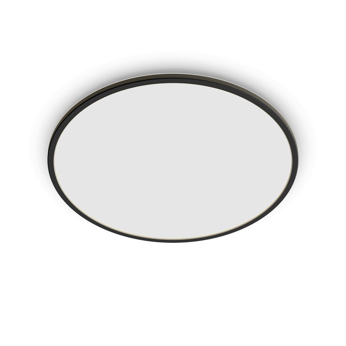 LAMPA SUFITOWA LED 41797700 SUPERSLIM CL550 - czarny, Basics, metal (25/25/2,3cm) - Philips