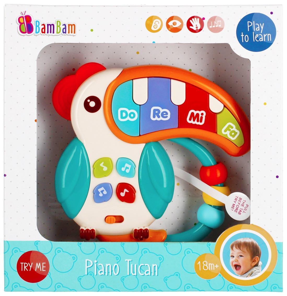 Zenélő Játék Bambam - (14/14/3cm)