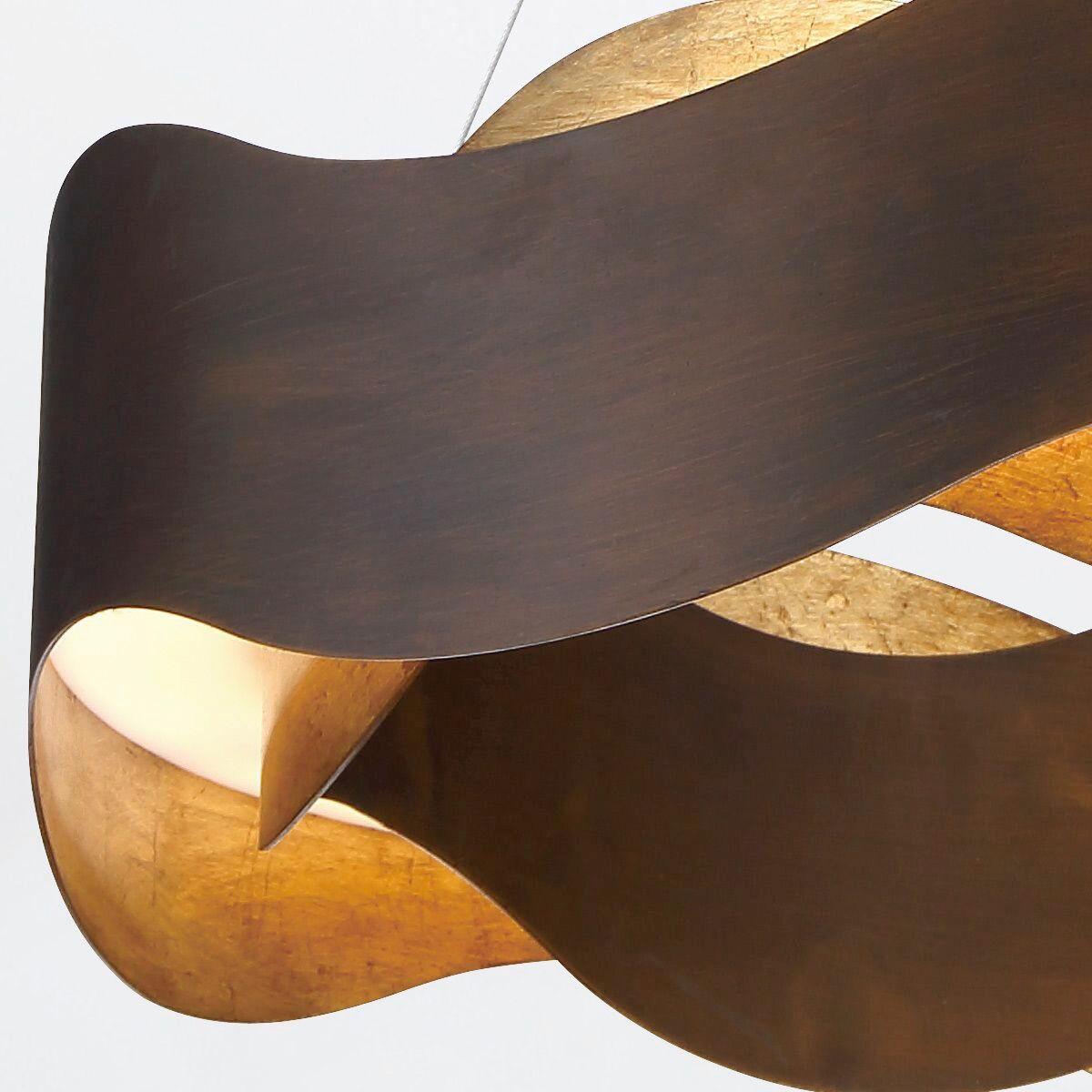 Csillár Qn-Vaughan-P-M-Brz-Gd - többszínű, Design, fém (61/40cm) - Elstead Lighting