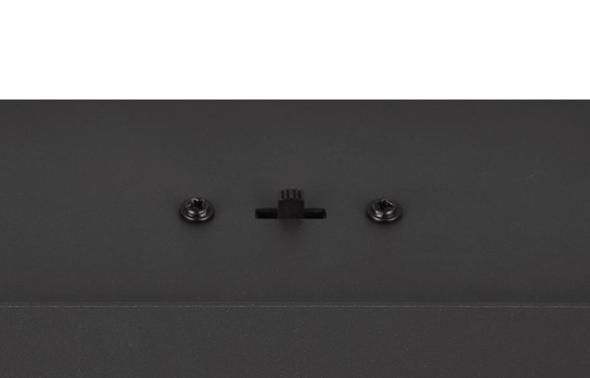 LAMPA WISZĄCA LED 344410532 ORBIT - czarny, Design, metal (100/10,5/200cm)