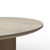 MATBORD KIANO - cremefärgad/naturfärgad, Modern, trämaterial/trä (130/75cm) - Bessagi Home