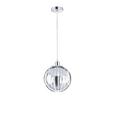 Hängeleuchte Emma, max. 60 Watt - Chromfarben, MODERN, Kunststoff (25cm)