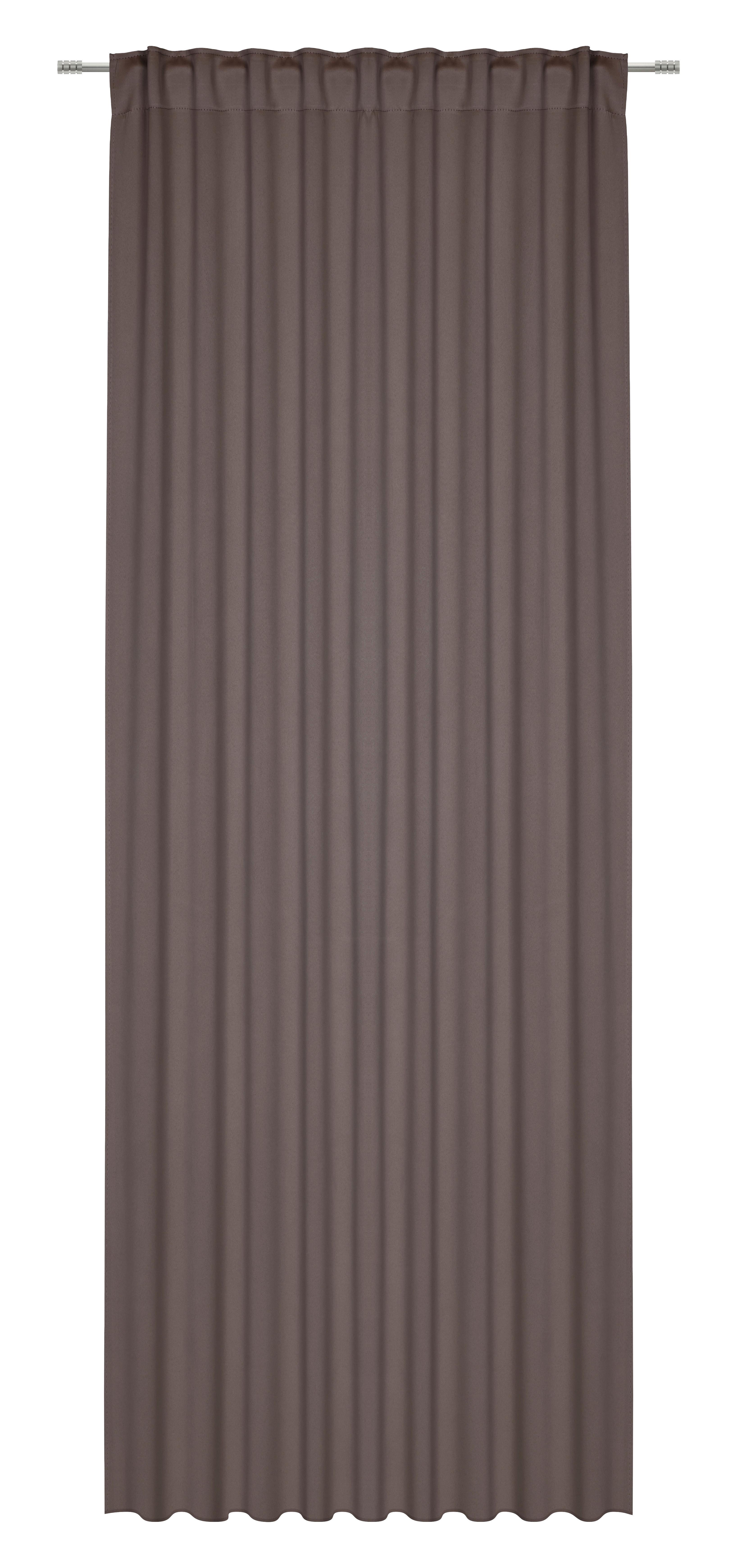 Zatemnitvena Zavesa Henri, Rjava, Ca. 135/245 Cm - rjava, tekstil (135/245cm) - Mömax
