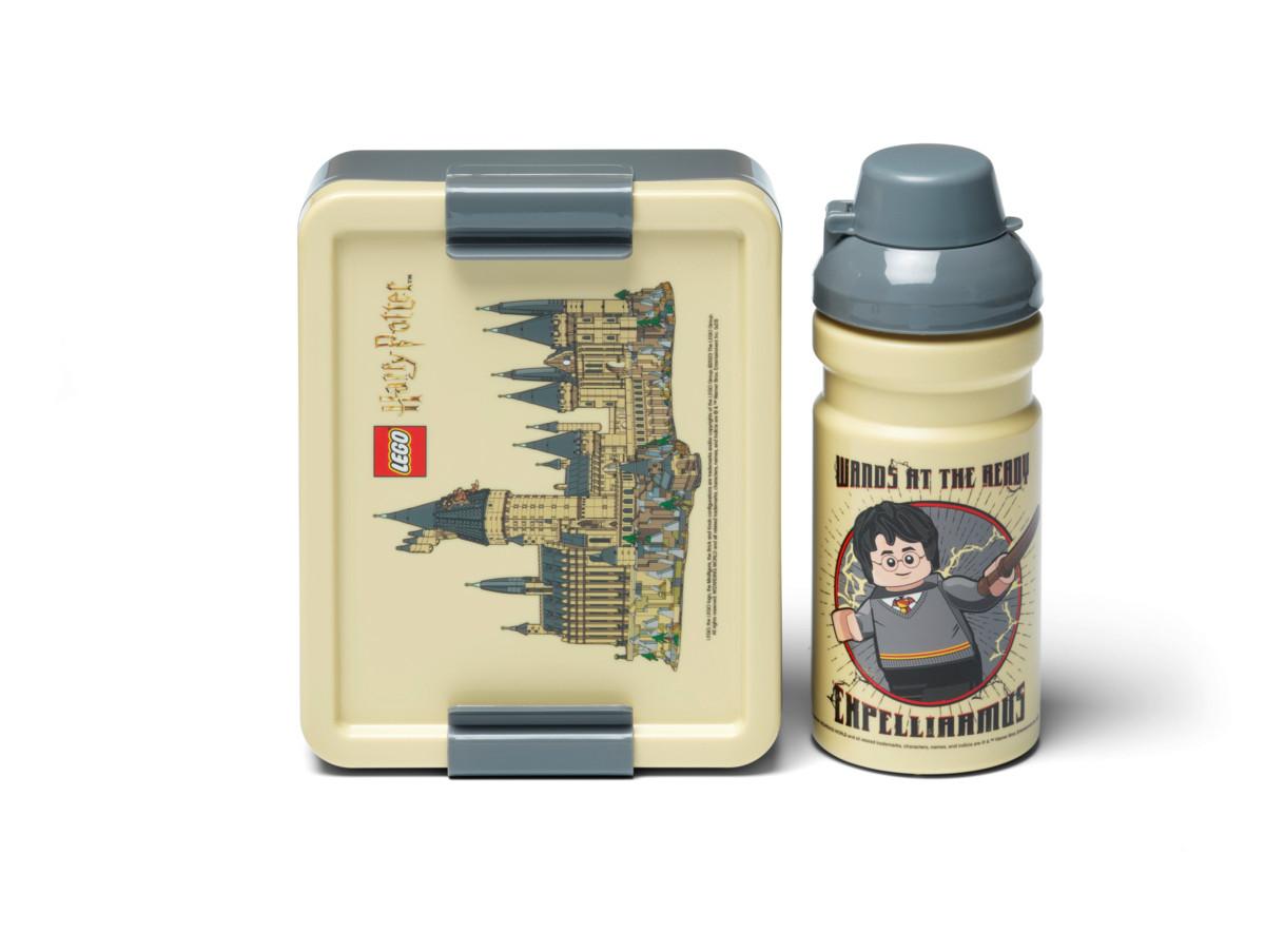 Lunchbox Lego - Hogwarts Champagner - Champagner/Rot, Konventionell, Kunststoff (20/17/7cm)