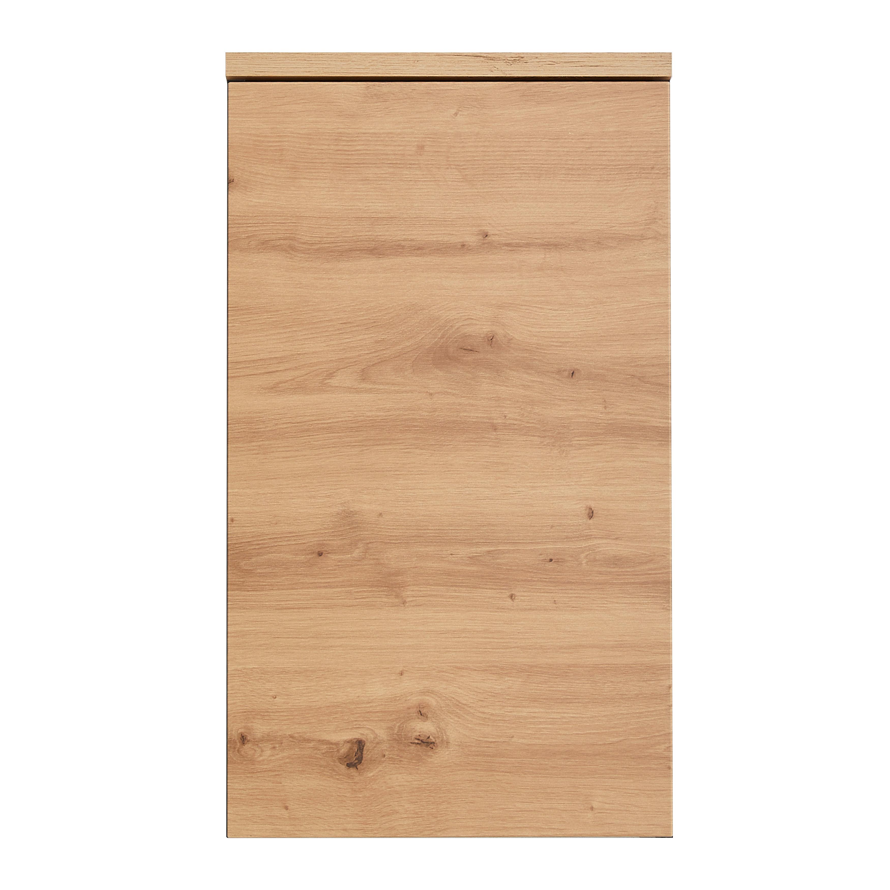 Oberschrank Memphis Grau/Eiche Artisan - Eiche Artisan/Grau, MODERN, Holzwerkstoff (40/70/23cm) - Mömax