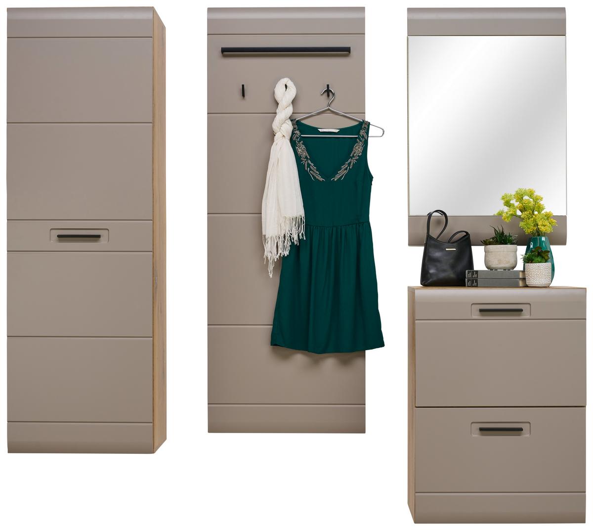 Oglindă AURIS - gri, Modern (60/90/2cm) - Modern Living