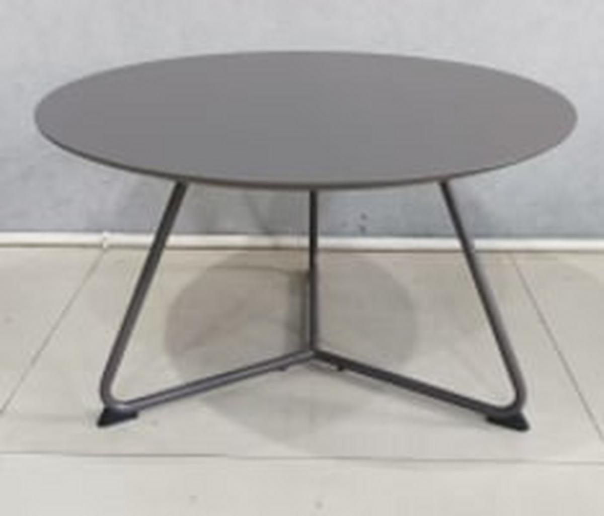 Stolić Mica - siva, Moderno, drvni materijal/metal (70/40cm) - Modern Living