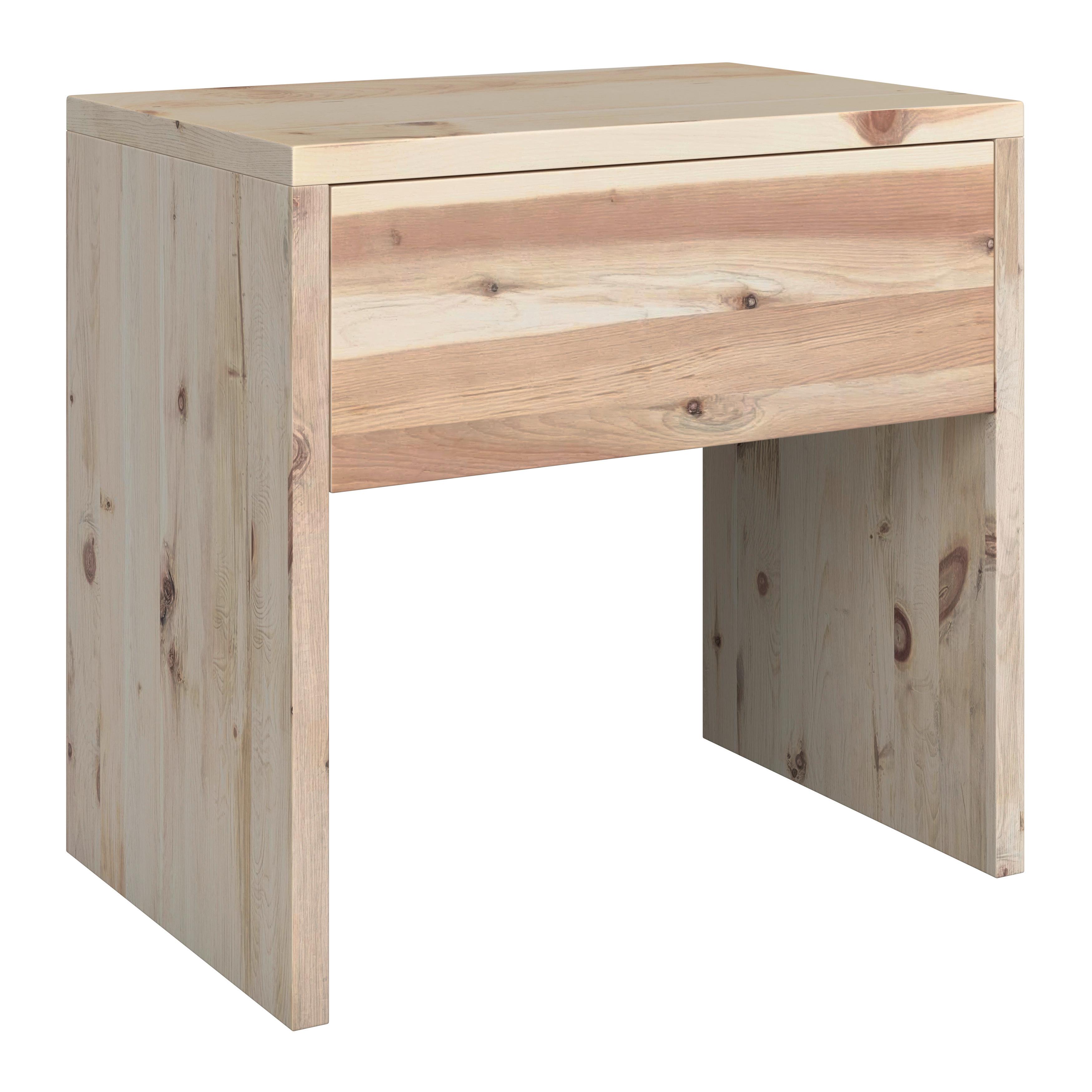 Nachtkästchen Sonja Naturfarben - Naturfarben, KONVENTIONELL, Holz (45/45/30cm) - Mömax