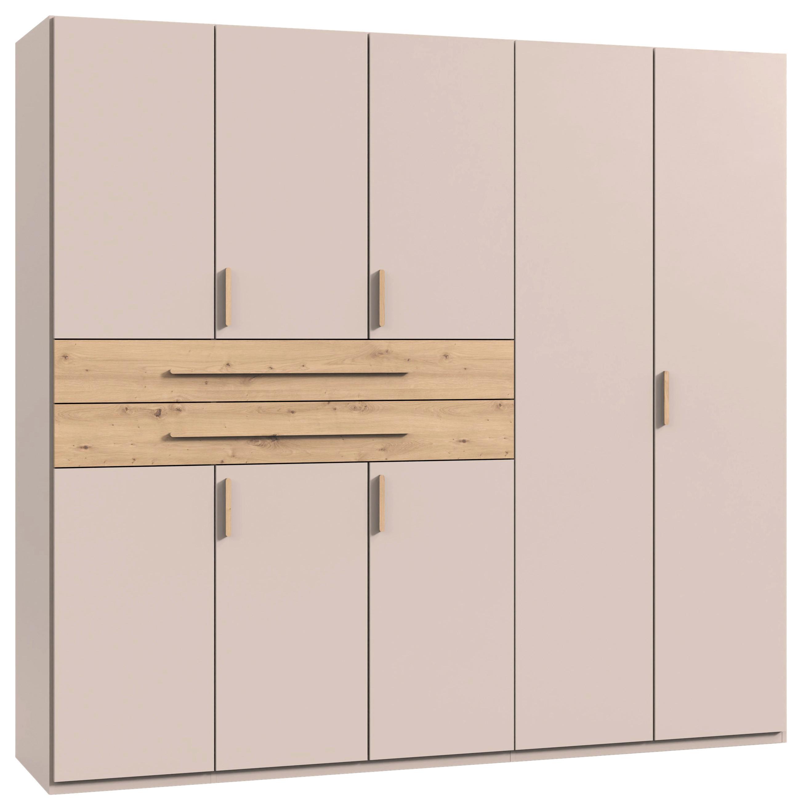 Kleiderschrank Lumio - Kaschmir/Eiche Artisan, Konventionell, Holzwerkstoff (225/208/58cm) - Modern Living