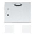 Befestigungsset Wandblech Grau - (8/8cm) - Mömax modern living Befestigungsset Wandblech Grau - (8/8cm) - Mömax modern living