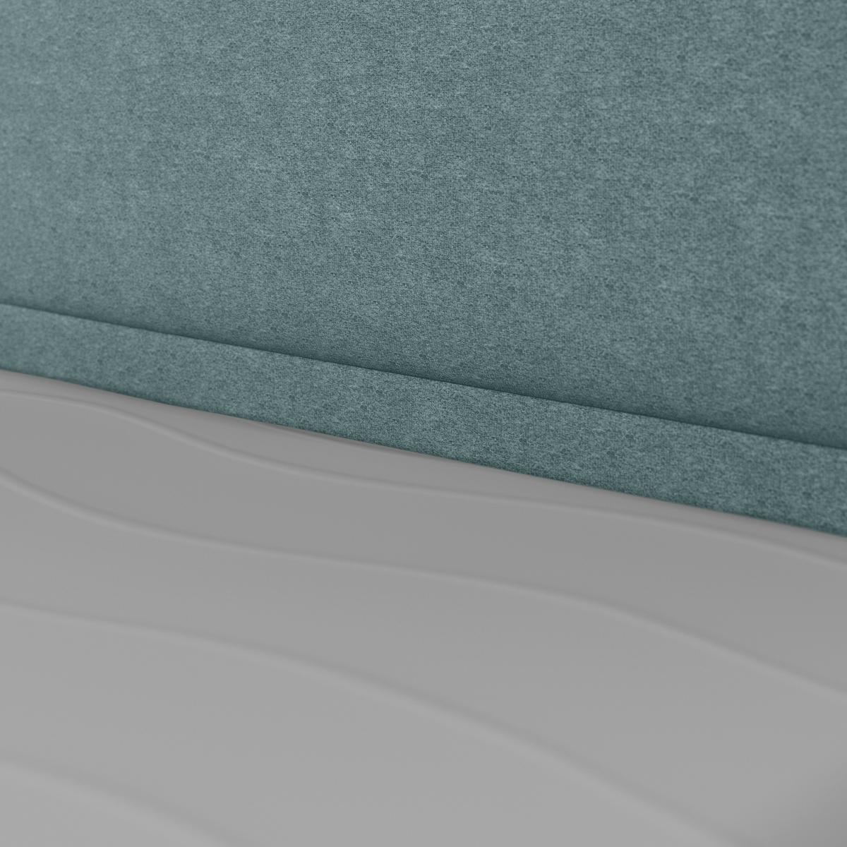 Boxspringbett Palermo ca. 180x200 cm Blau - Blau, MODERN, Holz/Kunststoff (180/200cm) - MID.YOU
