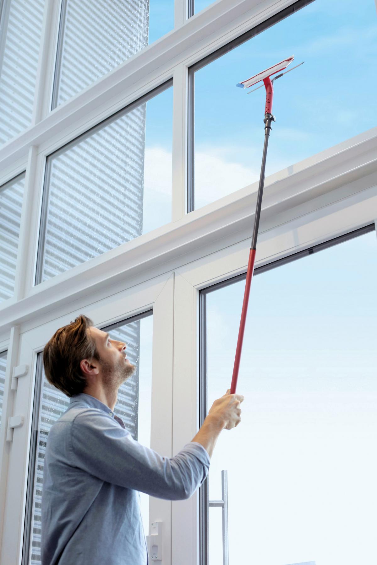 Vileda-Fensterwischer 2in1 Multicolor - Multicolor, Basics, Kunststoff (28/4/104cm) - Vileda