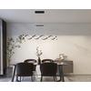 LED-HÄNGLAMPA MIMI - svart, Modern, metall/plast (88/13/120cm) - Mömax