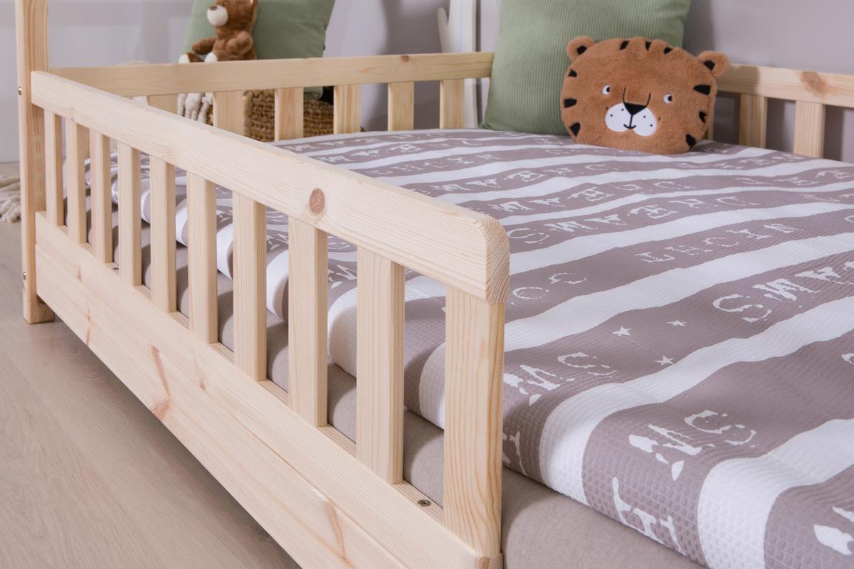 Hausbett Lou ca. 100x200 cm Holz - Naturfarben, MODERN, Holz (100/200cm) - MID.YOU