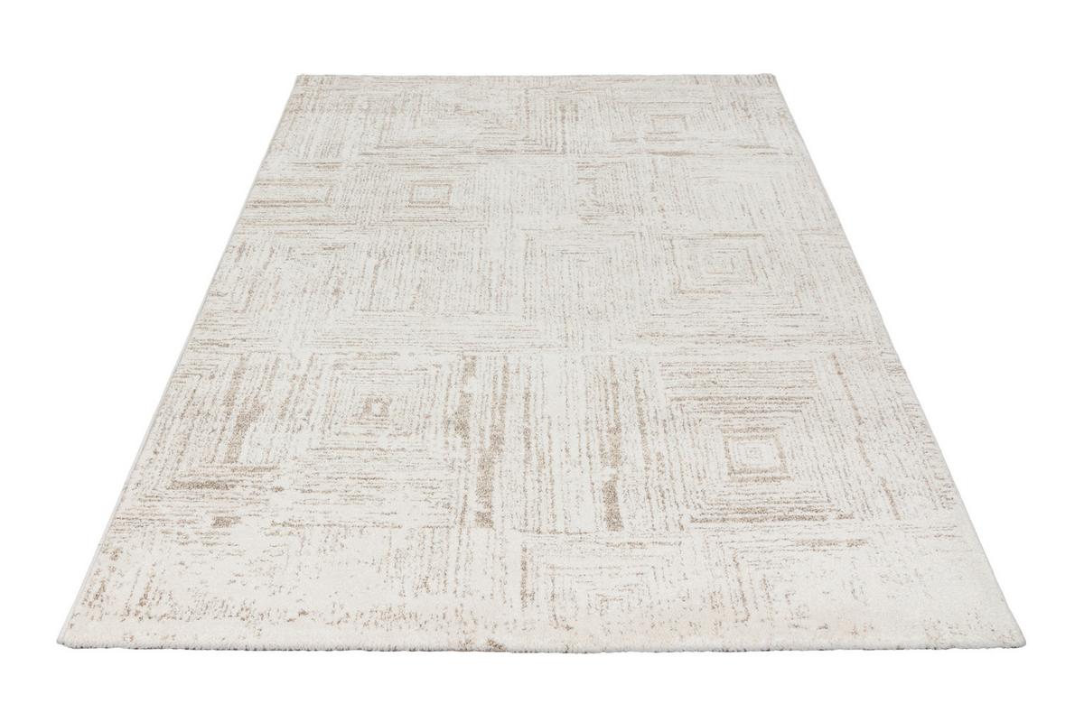 DYWAN TKANY NA PŁASKO MY PARMA 512 CREAM 80X150 - kremowy, Basics, tkanina (80/150cm) - Obsession