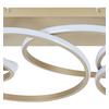 LED-TAKLAMPA JULI - cappuccino, Modern, metall/plast (70/40/25cm) - Premium Living