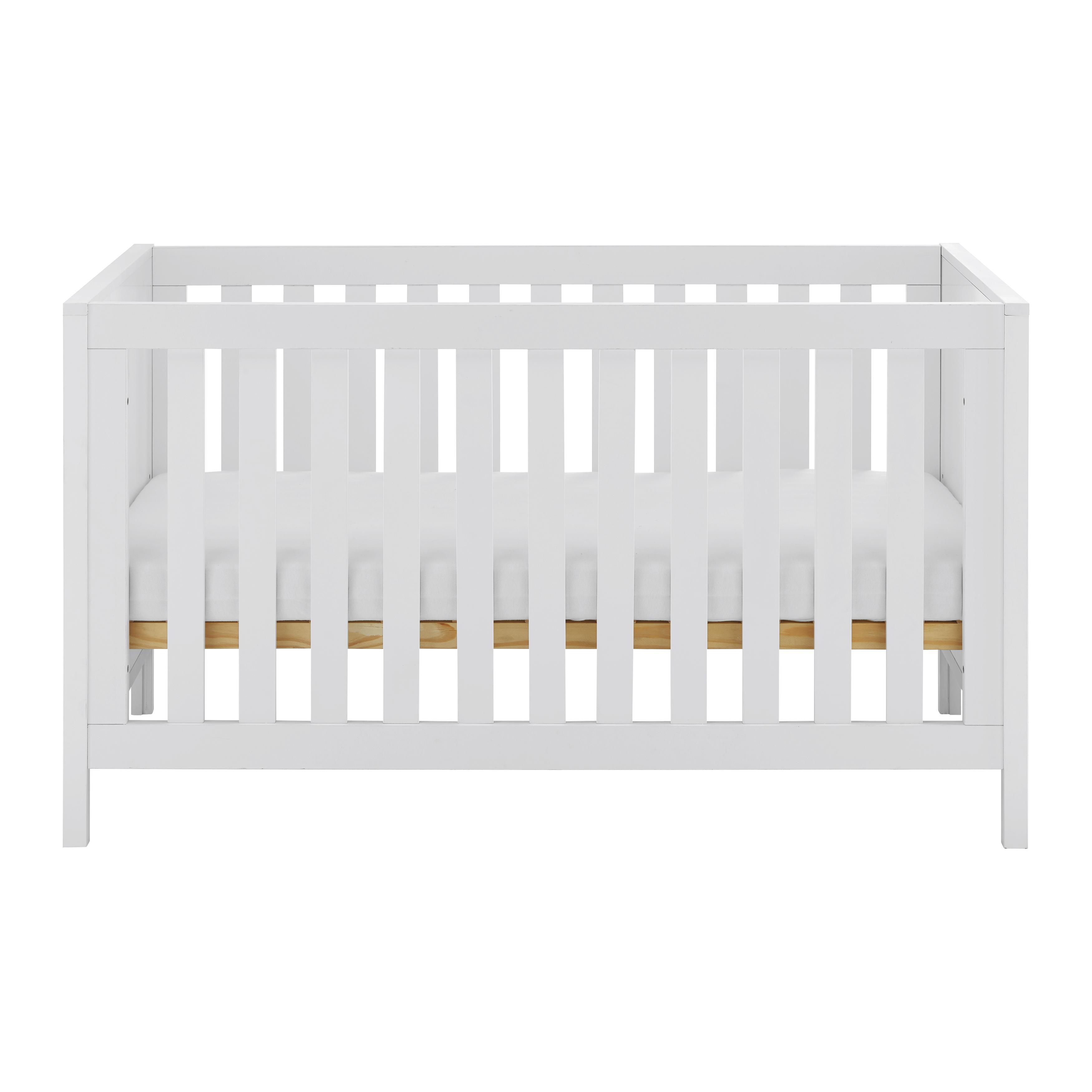 Gitterbett Babybett Kinderbett 60x120cm Höhenverstellung Schlupfsprossen Neu