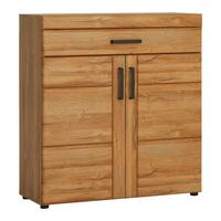 Omara Za Čevlje Cortina, Barva Hrasta - črna/barve hrasta, Trend, kovina/umetna masa (93/100/38cm)