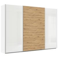 DULAP USI CULISANTE FELDKIRCH - alb/stejar Artisan, Modern, material pe bază de lemn (315/229/62cm)