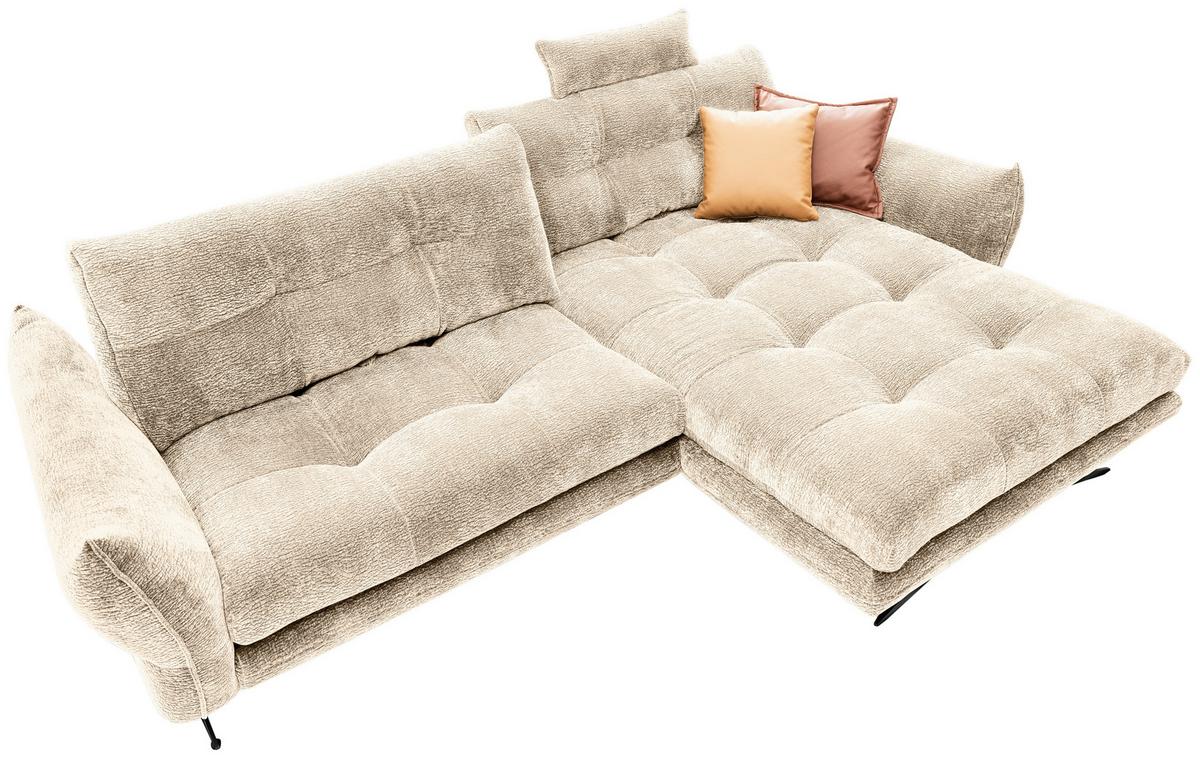 Coltar BAXTER - bej, Modern, textil (280/68-87/177cm) - Premium Living