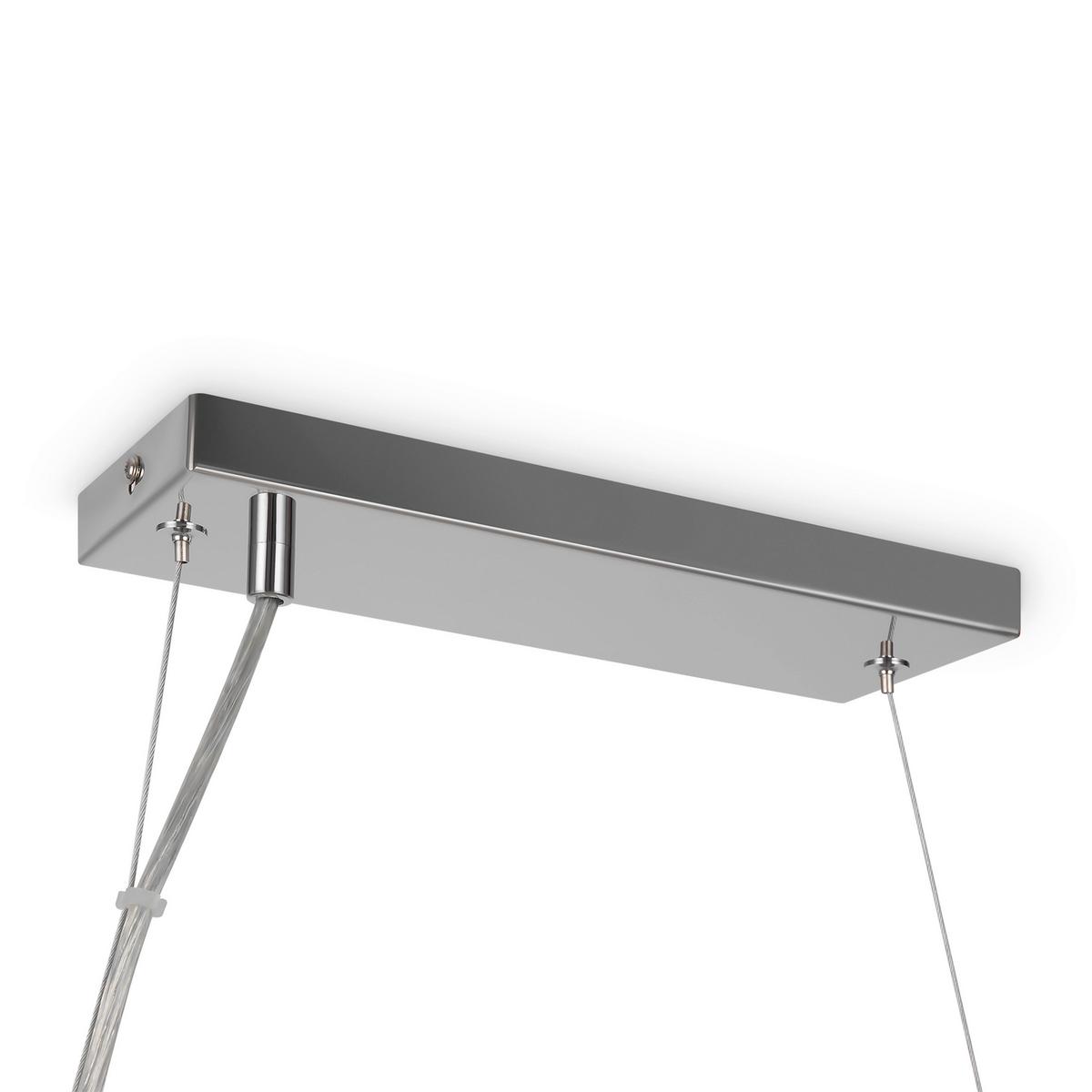 Pendelleuchte Dallas Chromfarben max. 28 Watt - Chromfarben, Trend, Glas/Metall (23,8/22,8/123,5cm) - MAYTONI