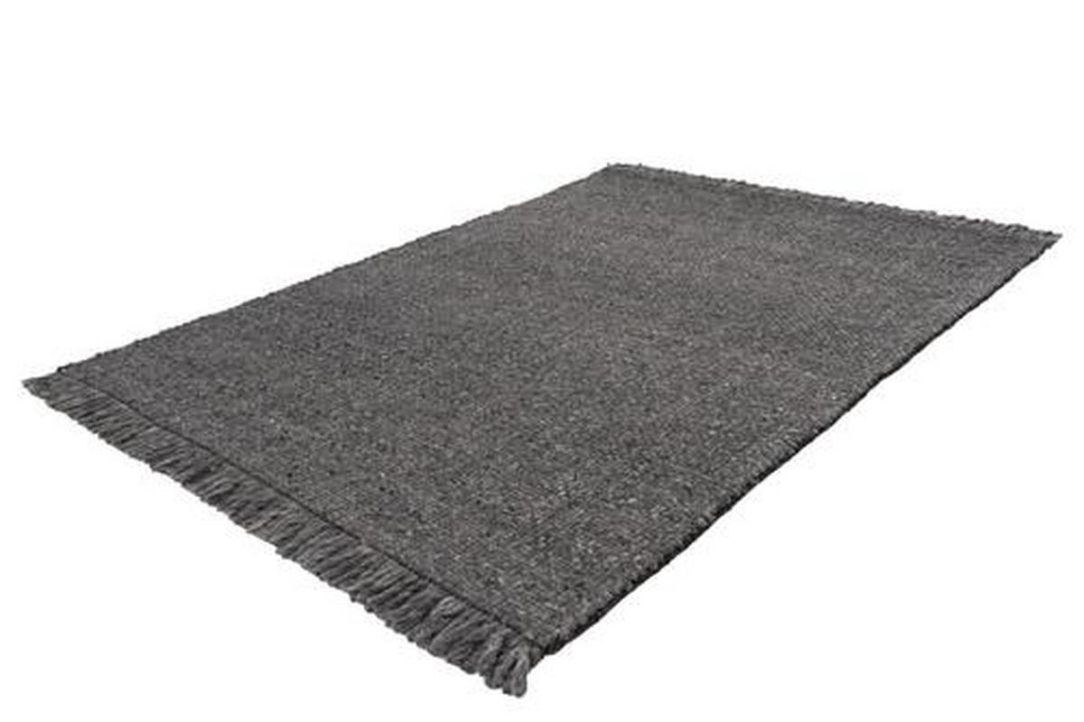 Webteppich my Eskil Antrahzit ca. 200x290cm - Anthrazit, Design, Textil (200/290cm) - Obsession