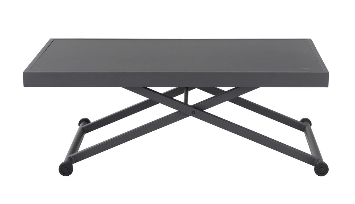 Loungegarnitur-Set Moskau Anthrazit/Grau - Anthrazit/Grau, Modern, Glas/Textil (200/213/62cm) - Mömax