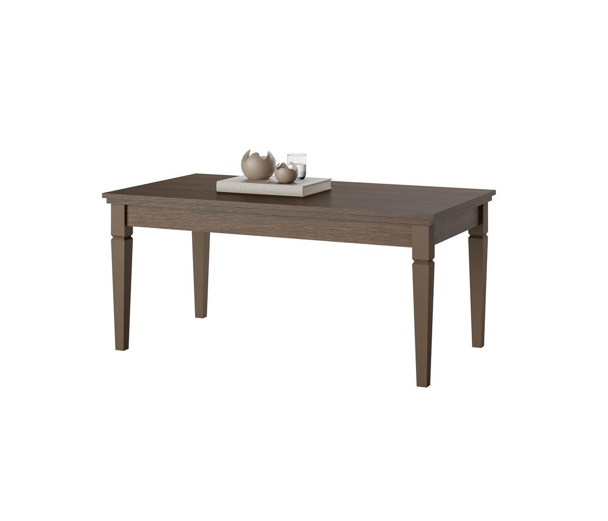 Dohányzóasztal Evora - tölgyfa színű, Design, faalapú anyag (110/50/60cm)