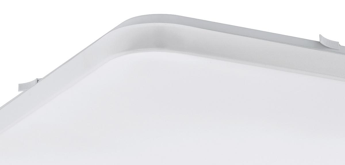 Led-deckenleuchte Frania - Weiss, Modern, Kunststoff/Metall (43/43/7cm) - Eglo