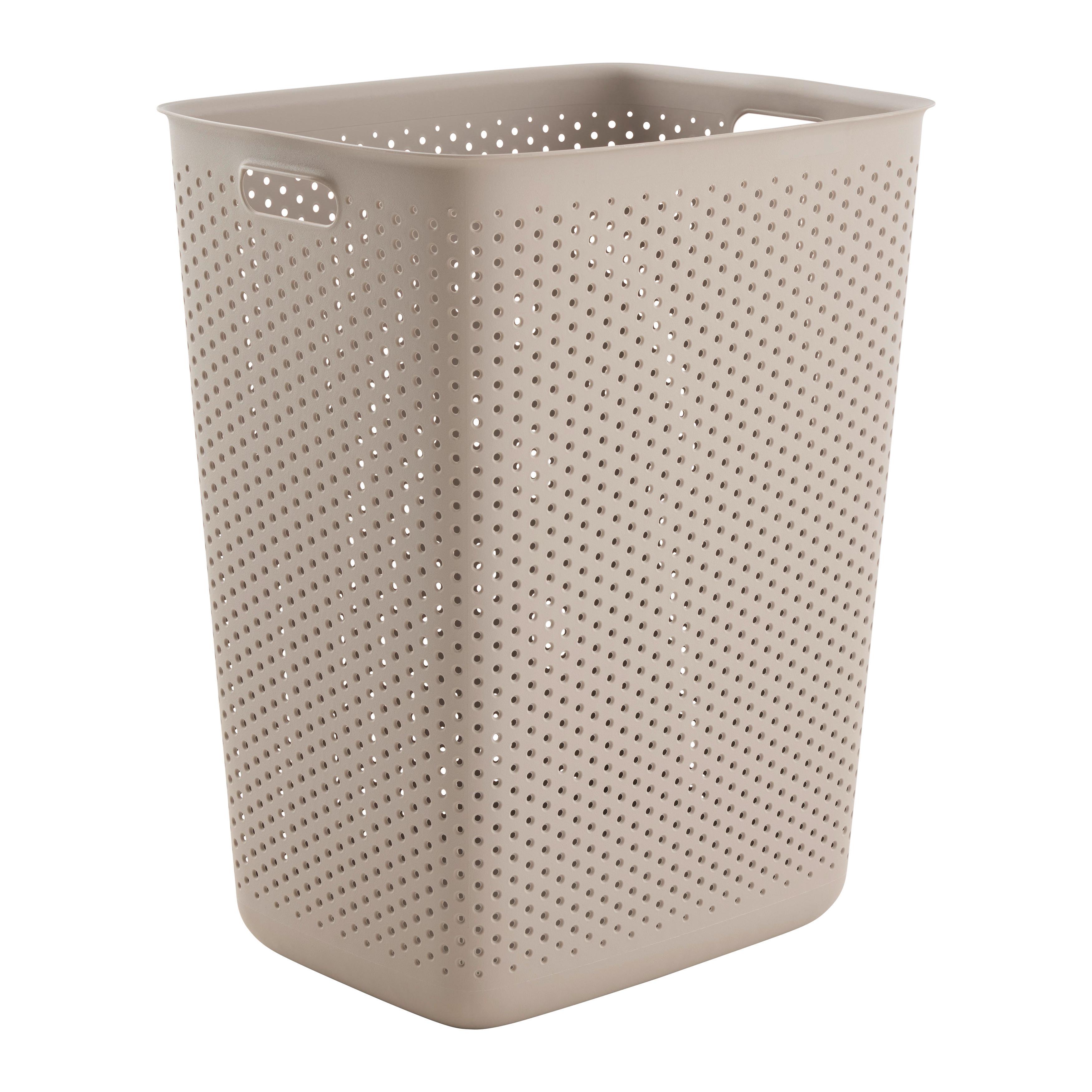 Coș de rufe Maja - cca. 60L - taupe/negru, Modern (45/34/58cm) - Mömax