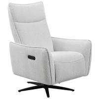 Relaxsessel Bologna Naturfarben - Schwarz/Naturfarben, MODERN, Holz/Textil (80/111/85cm) - Mömax