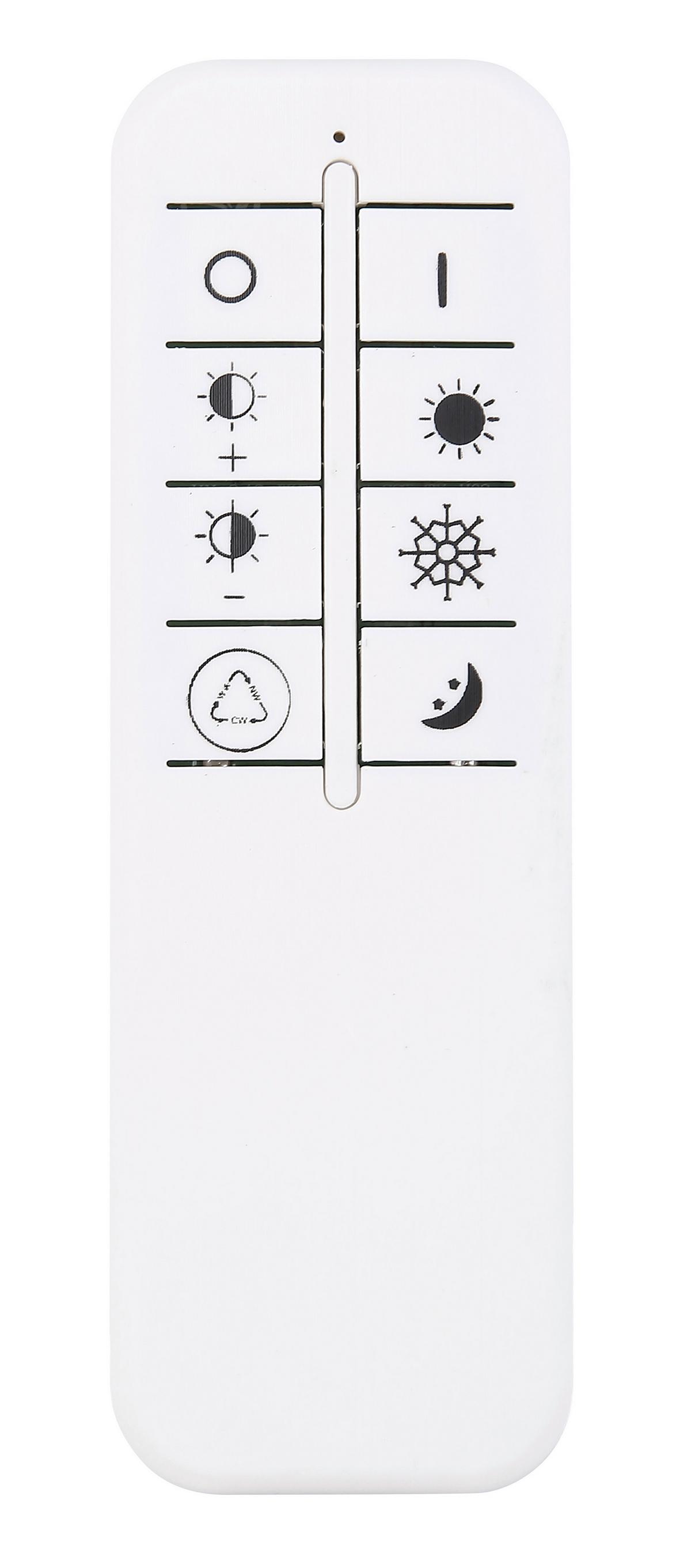 Stropna Led-svetilka Jacques, S Sijalko - črna/bela, Design, kovina/umetna masa (70/5,9cm)