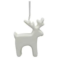 Függődísz Sweety - fehér, Konventionell, textil/kerámia (5/6,2/2cm) - Modern Living