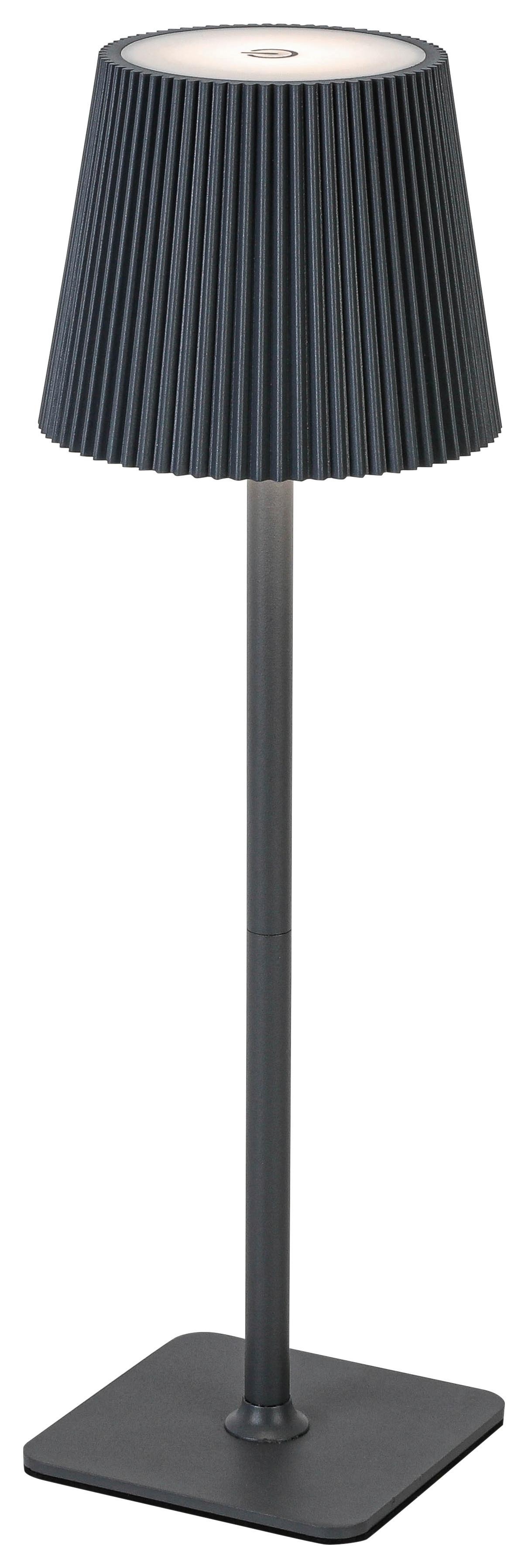 PORTABEL LAMPA MAXI - antracit, Modern, metall/plast (11/22- 36cm) - Mömax