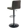 BARPALL BEN - svart, Modern, metall/trä (42/95-115/52cm) - Mömax