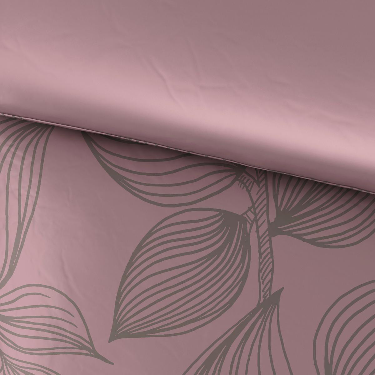 Bettwäsche Green House Mauve ca. 135x200cm - Mauve, Textil (135/200cm) - Modern Living