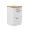 Dulap De Bucătărie Luisa - alb, Konventionell, compozit lemnos (50/86/60cm) Dulap De Bucătărie Luisa - alb, Konventionell, compozit lemnos (50/86/60cm)