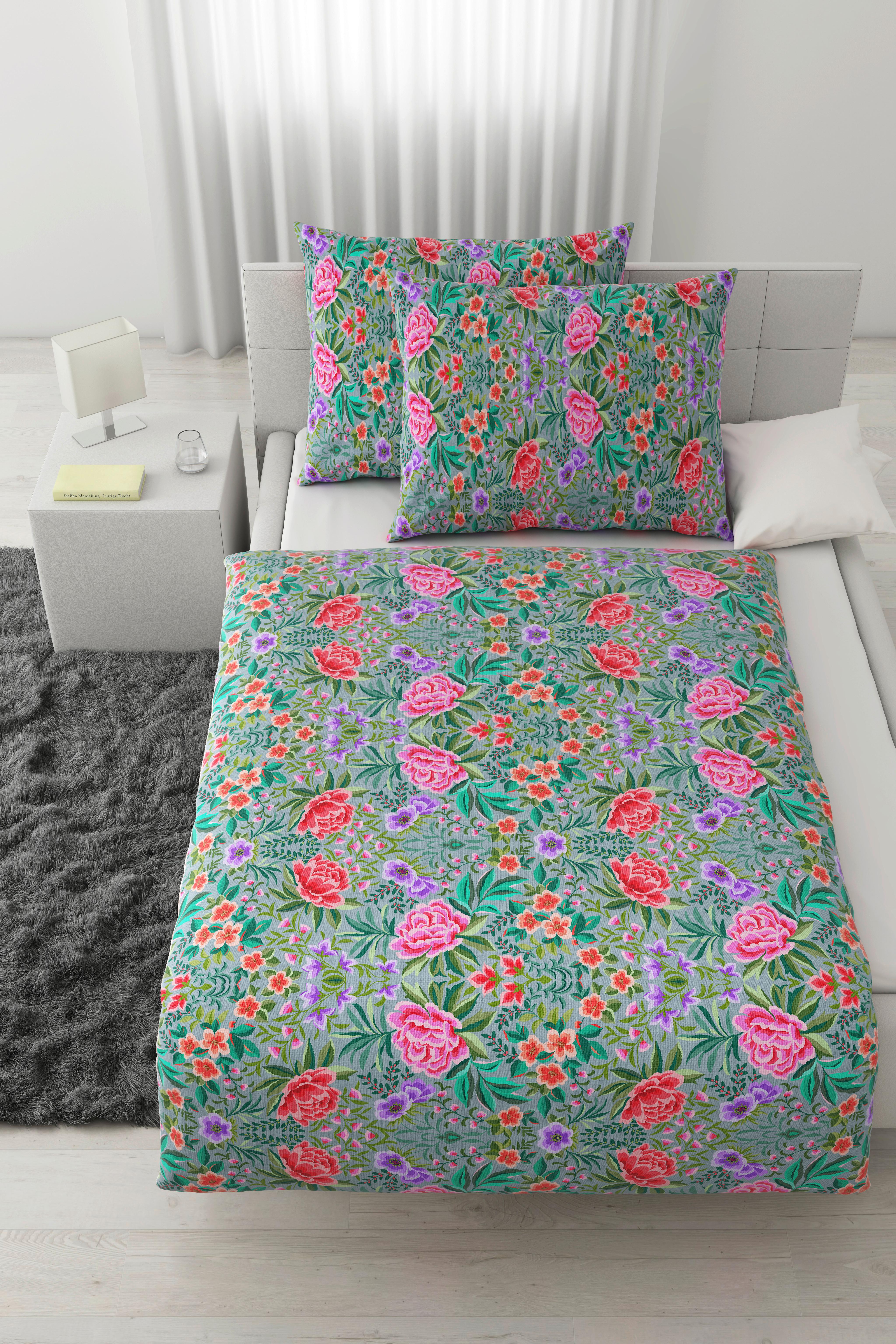 Lenjerie de pat Vivien cca. 200x220/2x50x70 cm - multicolor, Romantik / Landhaus, textil (200cm) - Mömax