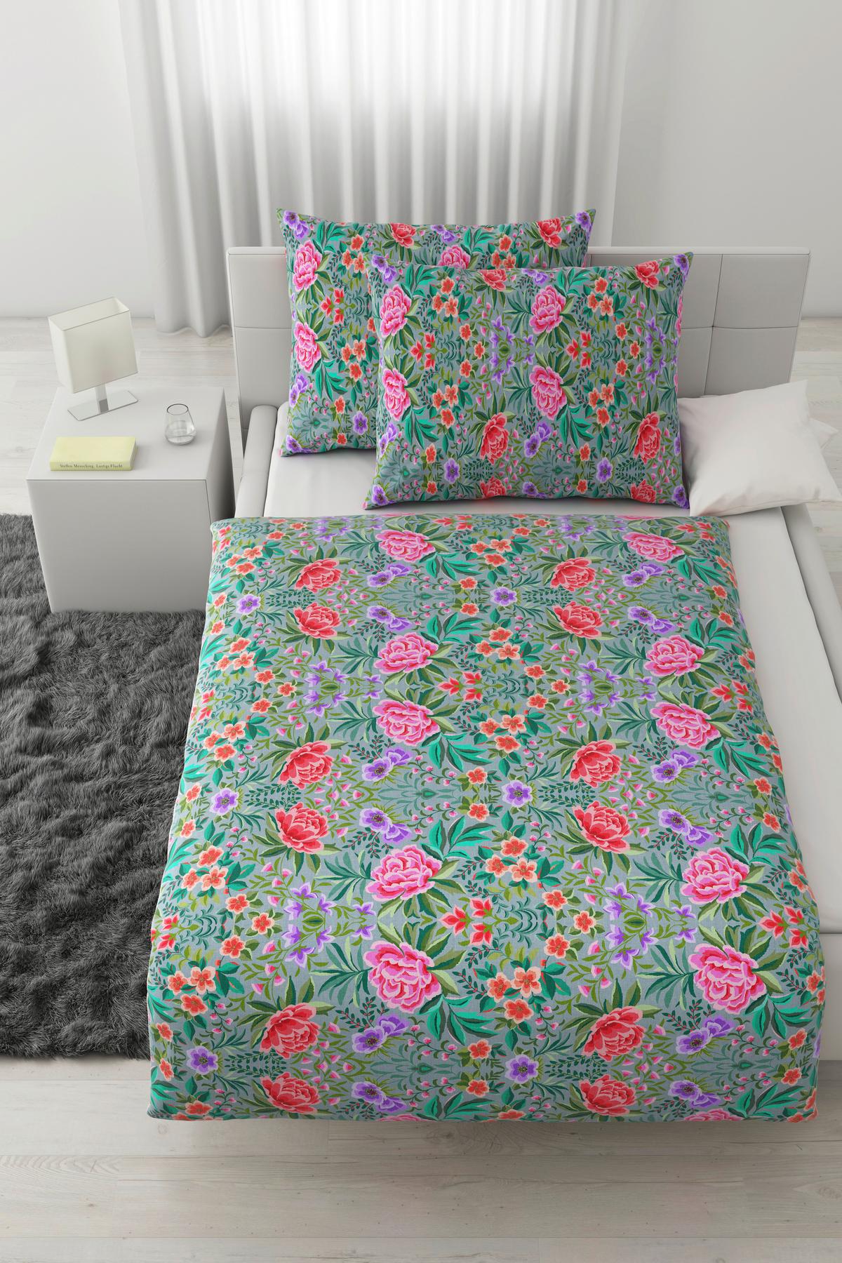 Lenjerie de pat Vivien cca. 200x220/2x50x70 cm - multicolor, Romantik / Landhaus, textil (200cm) - Mömax