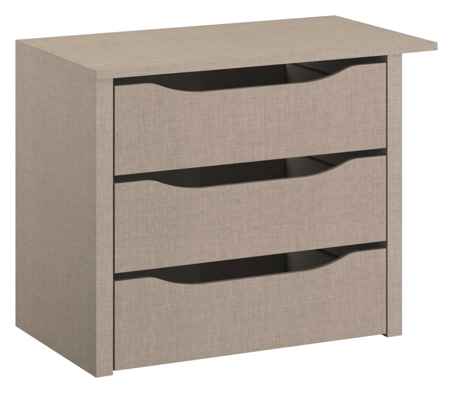 Schubkasteneinsatz Zubehör in Grau - Grau, Holzwerkstoff (66/57/45cm) - Mömax