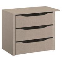 Schubkasteneinsatz Zubehör in Grau - Grau, Holzwerkstoff (66/57/45cm) - Mömax