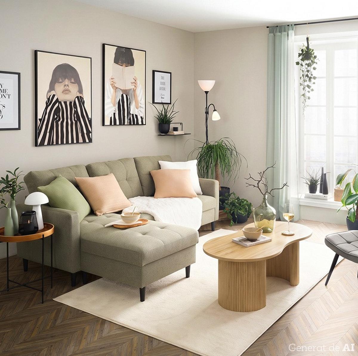 Măsuță De Cafea Eloise - culoare lemn stejar, Design, material pe bază de lemn (120/70/42cm) - Premium Living