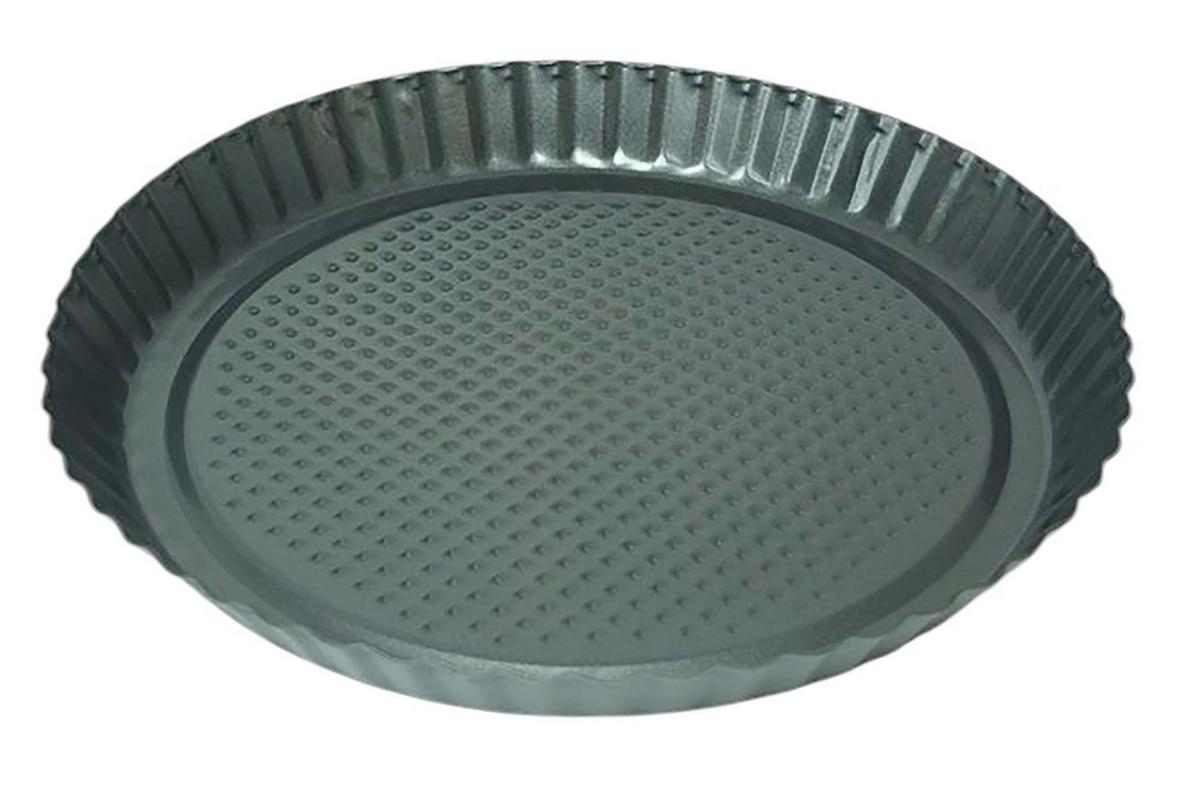 Formă pentru tartă cca. 28 cm Bakery - gri, Konventionell, metal (28/3,2cm) - Mömax