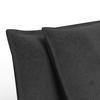 BÄDDSOFFA MACY - mörkgrå, Modern, metall/textil (141/68/87cm) - Bessagi Home