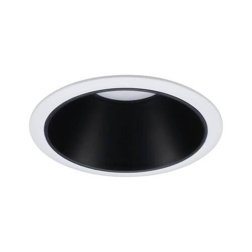 LED-Strahler Cole in Schwarz/Weiß max. 6 Watt - Schwarz/Weiß, Design, Kunststoff/Metall (8,8cm) - Paulmann