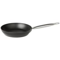 Bratpfanne Classic Ø ca. 24cm - Silberfarben/Schwarz, KONVENTIONELL, Metall (24/4,7cm) - Modern Living