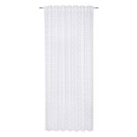 Fertigvorhang Stella Weiss ca. 140x245cm - Weiss, Romantik / Landhaus, Textil (140/245cm) - Mömax