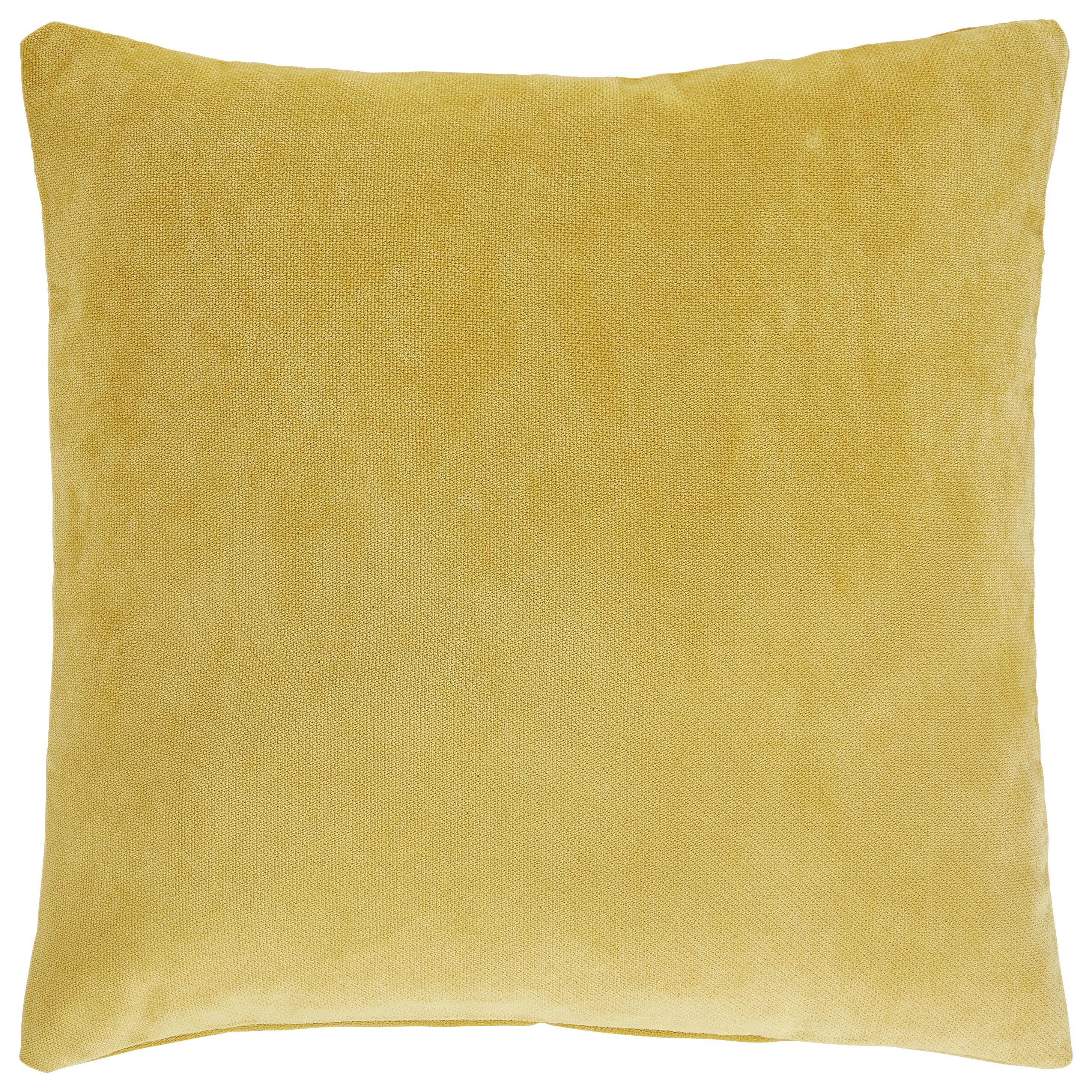 Kissenhülle Marit in Gelb ca. 40x40cm - Messingfarben, Textil (40/40cm) - Mömax modern living