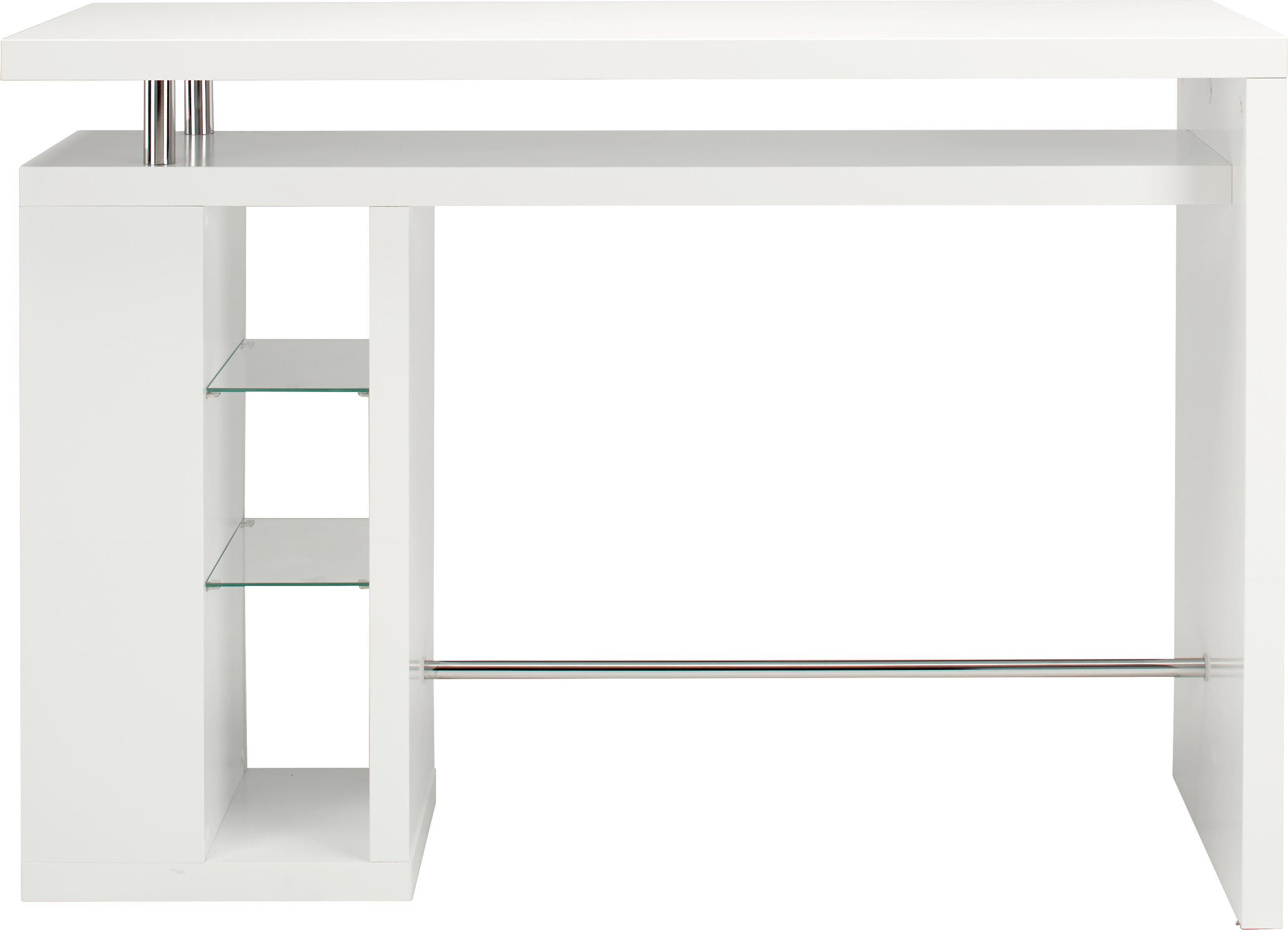 Bartisch In Weiss Hochglanz Online Kaufen Momax